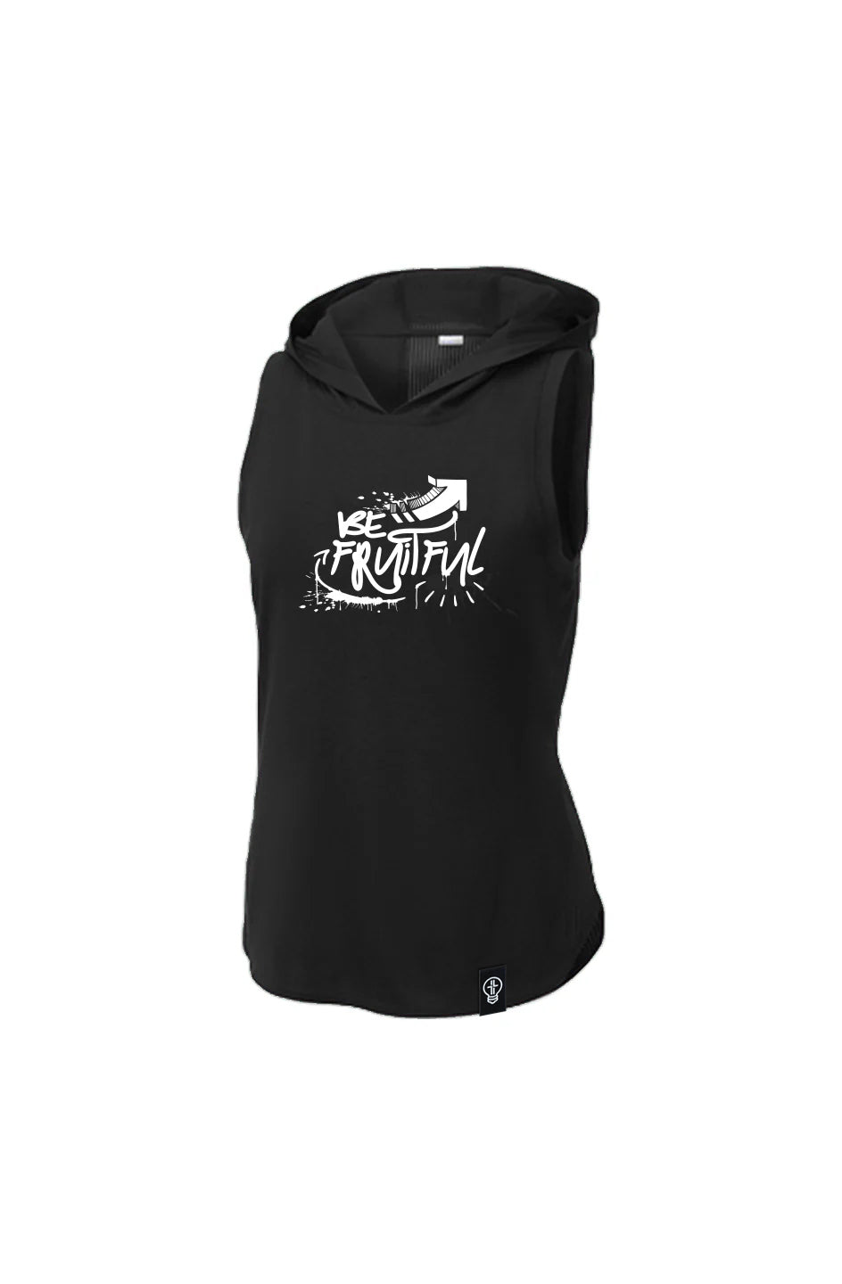 Be Fruitful Black Triad Hoodie Tank