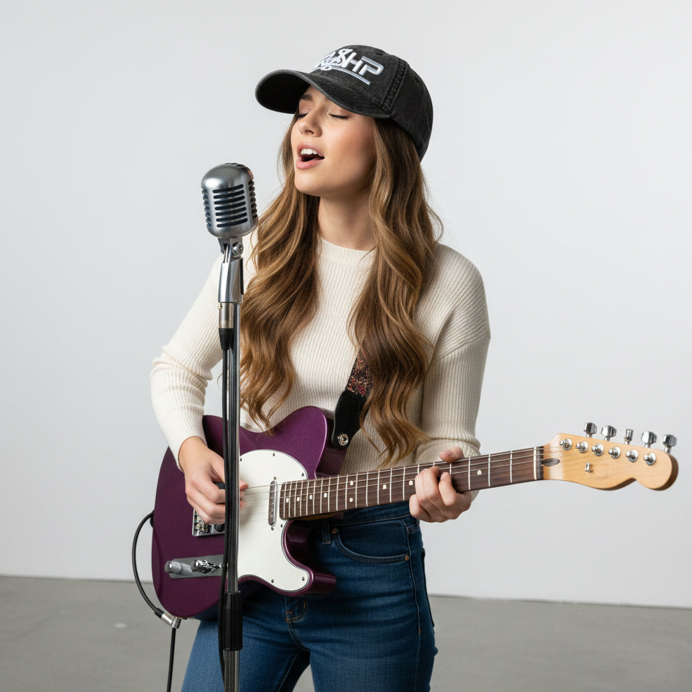 WRSHP Worship Music Vintage Cotton Twill Cap